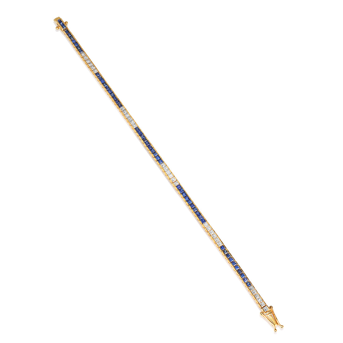 Sapphire and Diamond Bracelet