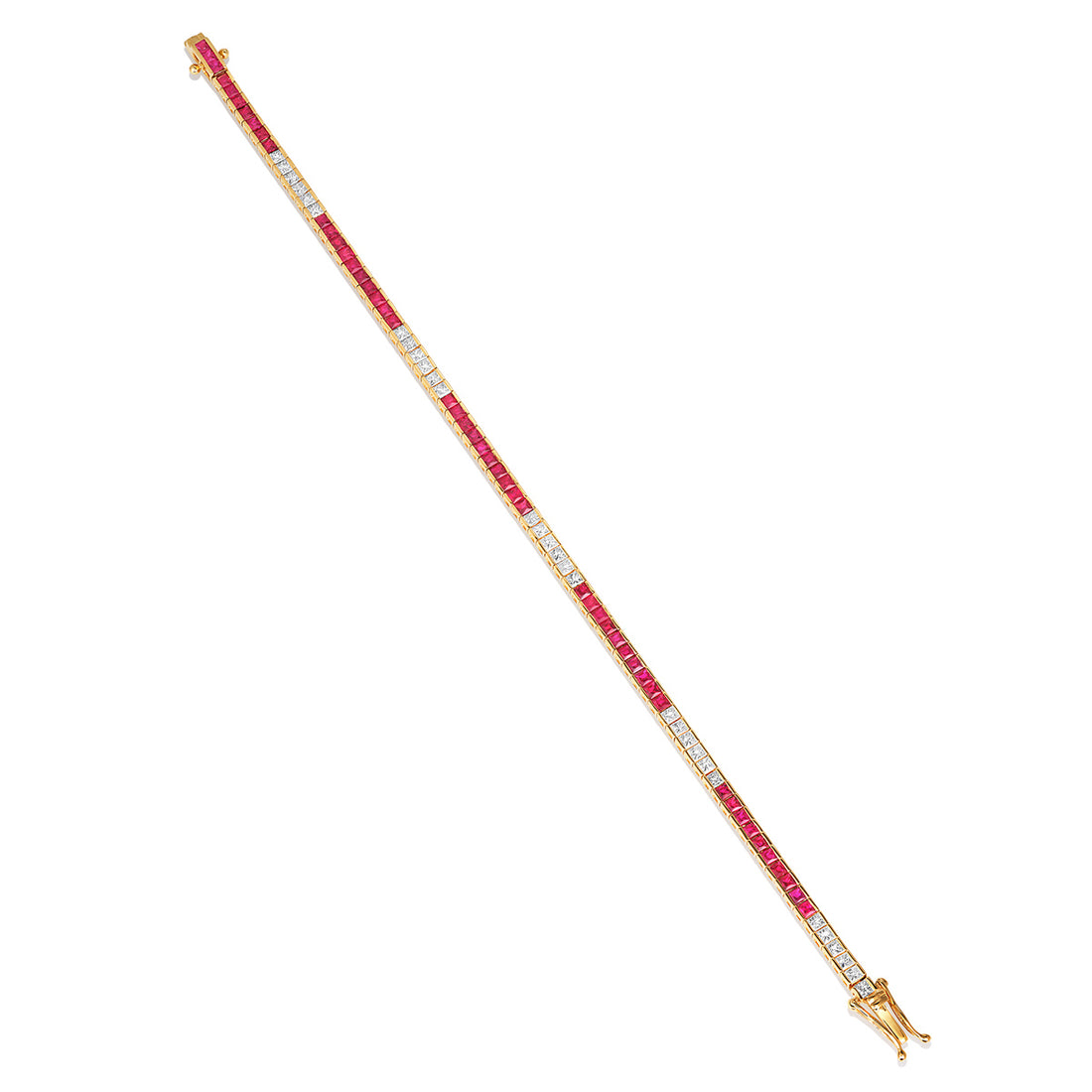 Ruby and Diamond Bracelet