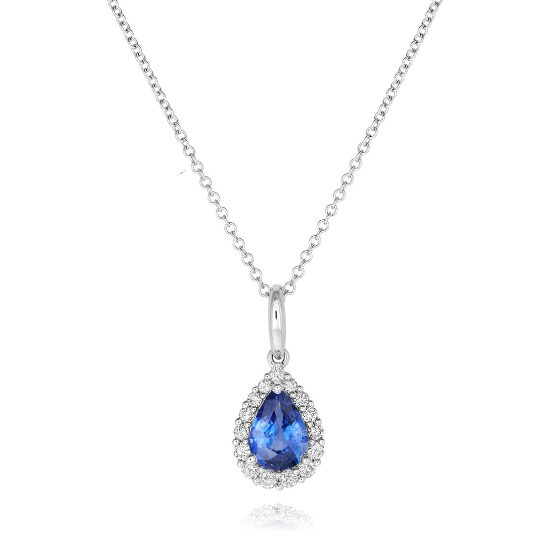 Sapphire and Diamond Pendant