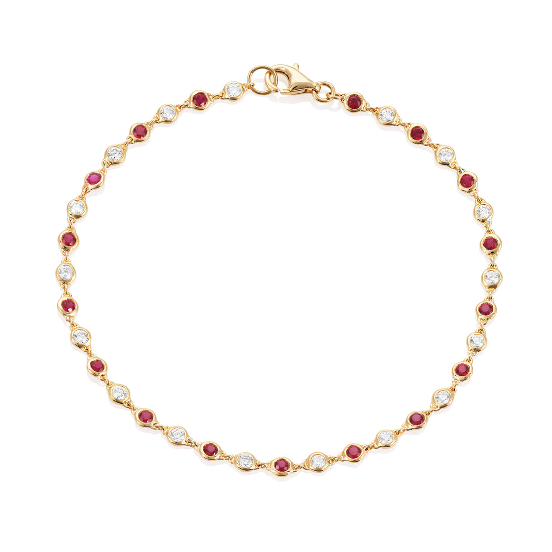 Ruby and Diamond Bracelet