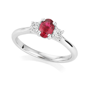 Ruby and Diamond Ring