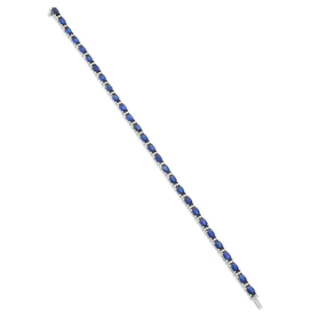 Sapphire and Diamond Bracelet