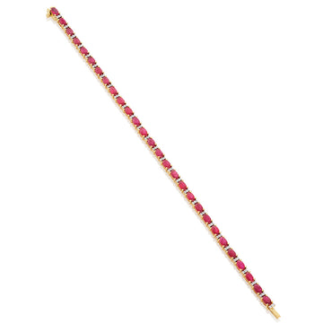 Ruby and Diamond Bracelet