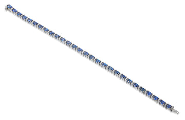 Sapphire and Diamond Bracelet