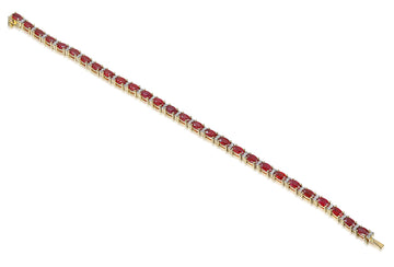 Ruby and Diamond Bracelet