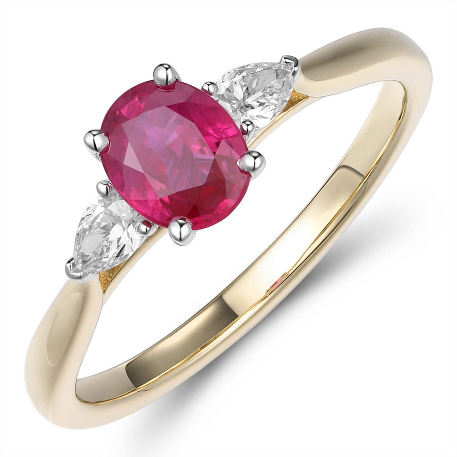 Ruby and Diamond Ring