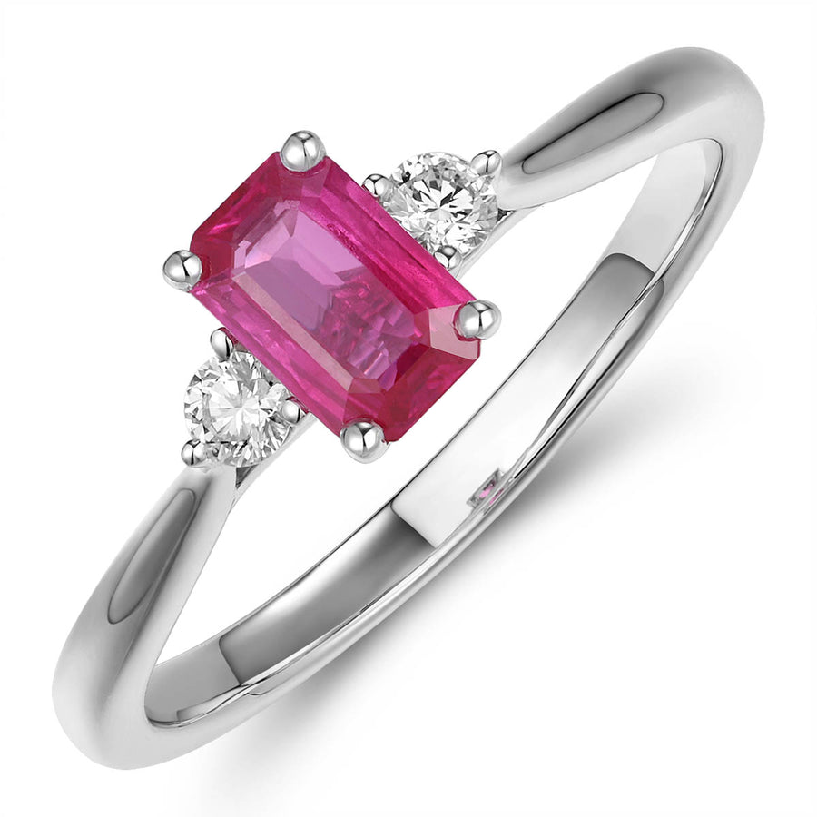 Ruby and Diamond Ring