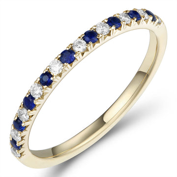 Sapphire and Diamond Ring