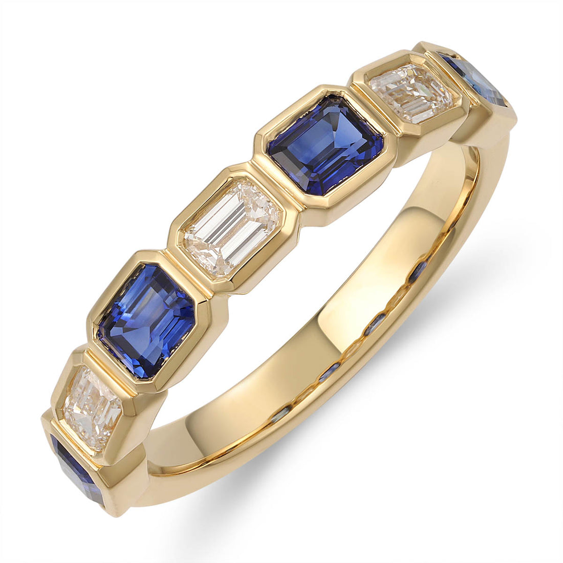 Sapphire and Diamond Ring