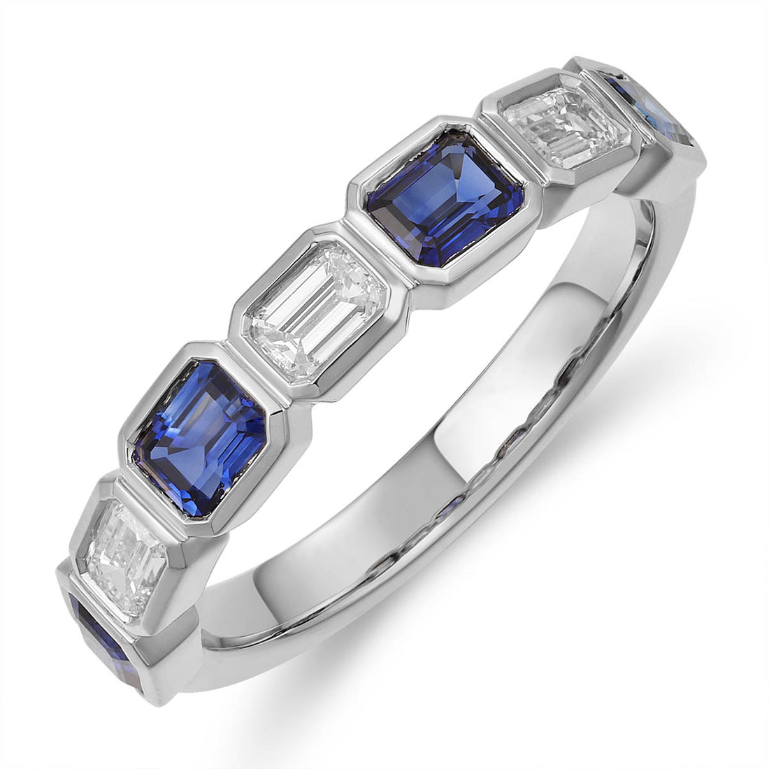 Sapphire and Diamond Ring
