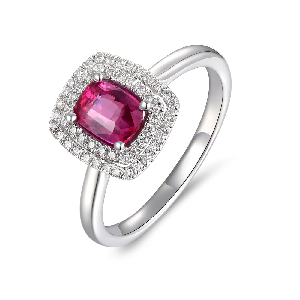 Ruby and Diamond Ring