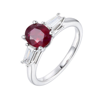 Ruby and Diamond Ring