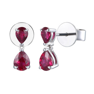 Ruby Earrings