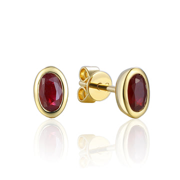 Ruby Earrings