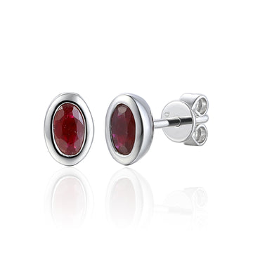 Ruby Earrings