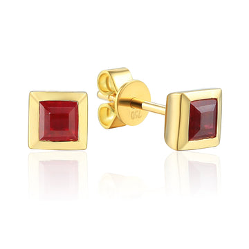 Ruby Earrings