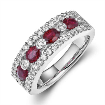 Ruby and Diamond Ring