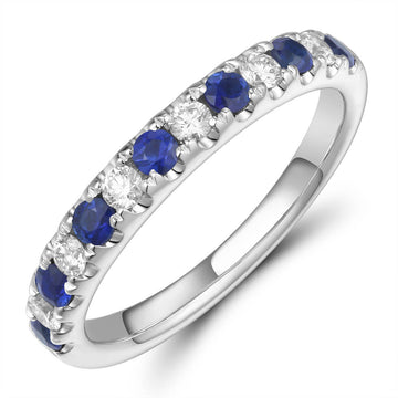 Sapphire and Diamond Ring