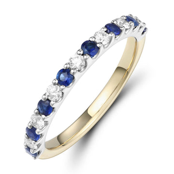 Sapphire and Diamond Ring